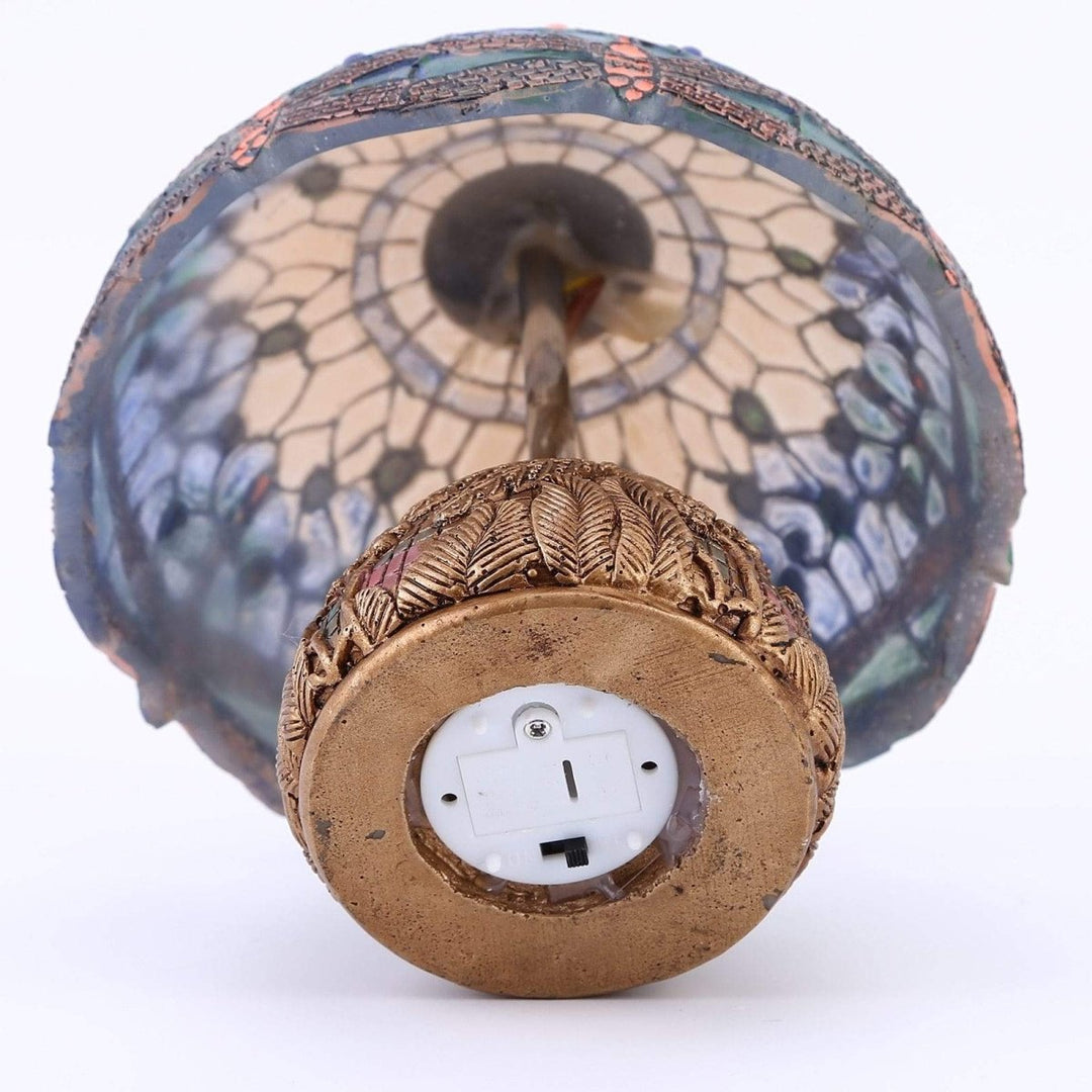 Vintage-Dragonfly-Lampe - Florale Eleganz und Sanftheit | Karnz