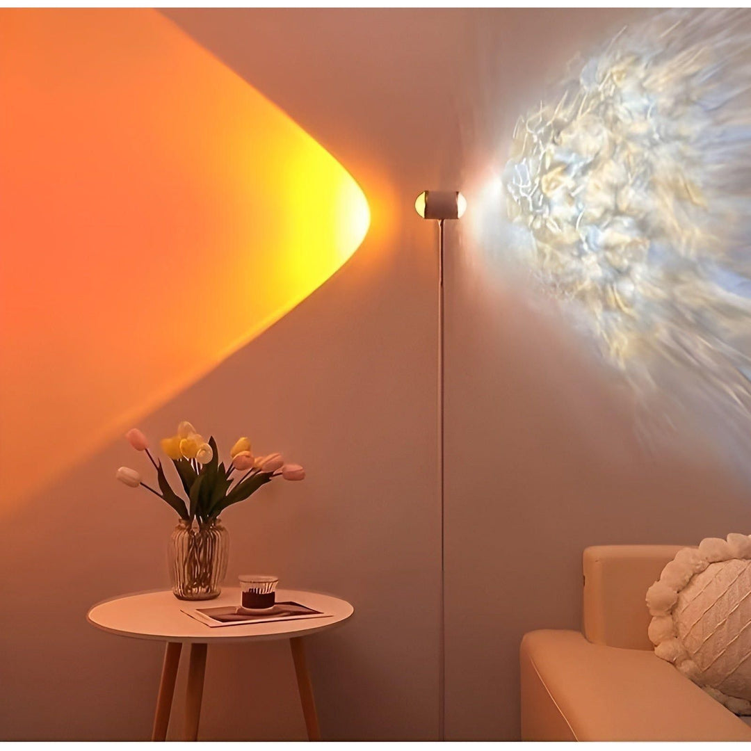 USB-Sunset-Projektionslampe für warmes und atmosphärisches Licht Karnz