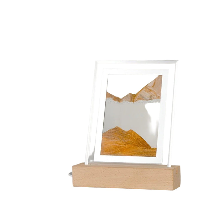 Hypnotische Sandkunstlampe mit beruhigendem LED-Licht Karnz