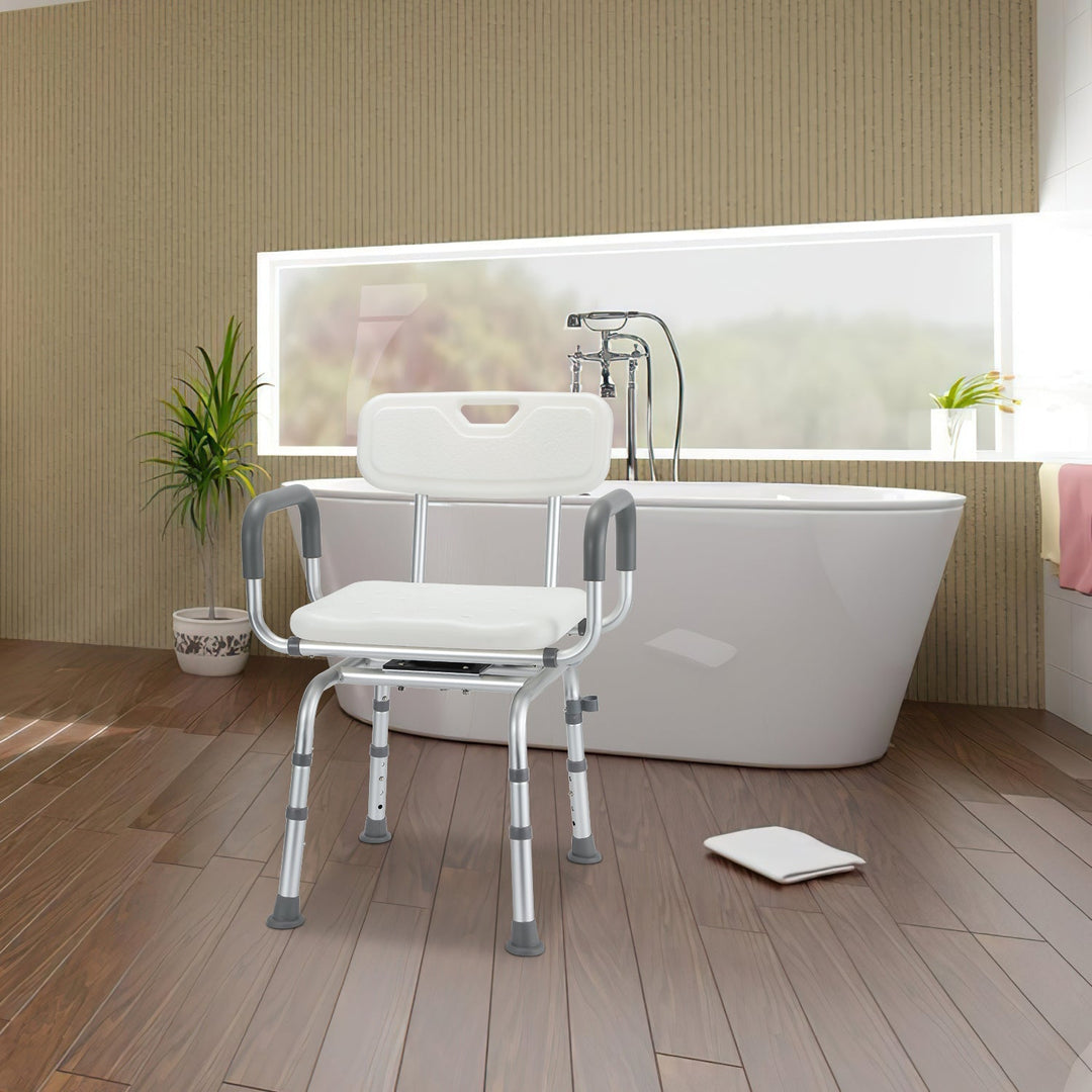 Duschstuhl Duschhocker 360°Drehbarer | Karnz