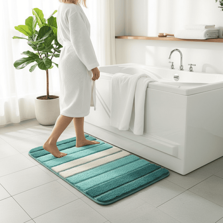 Ultraweiche Badematte aus umweltfreundlicher Mikrofaser