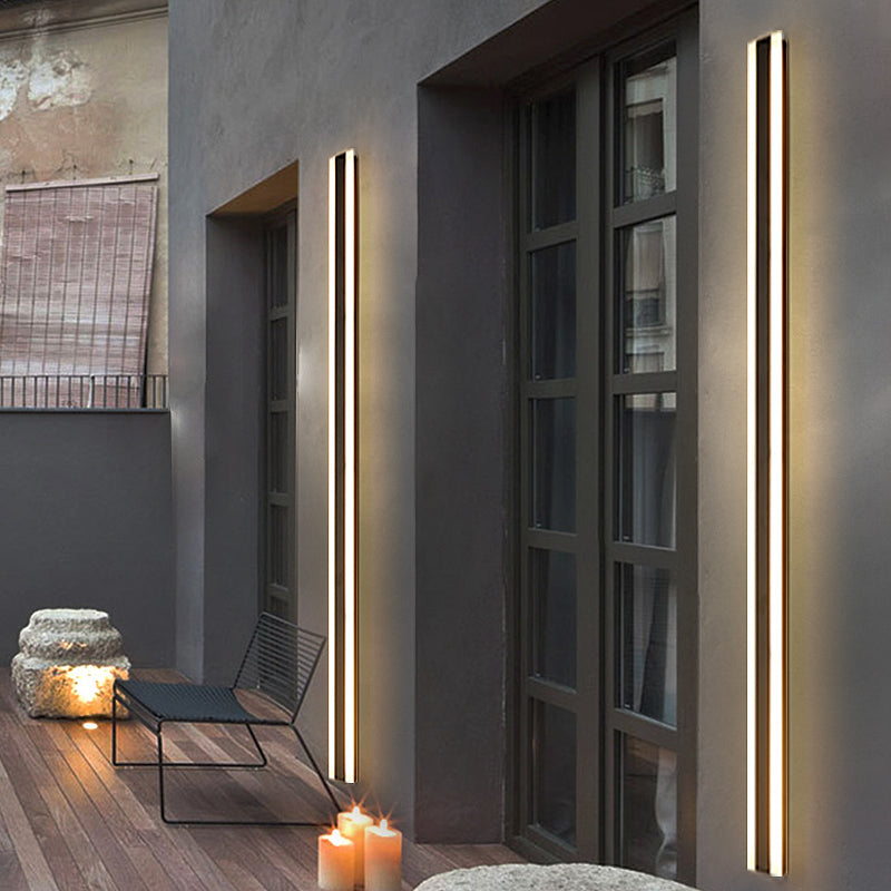LED Außenlange Wandlampe Karnz