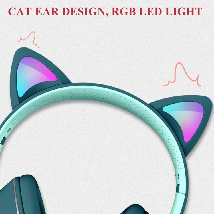 Gaming-Headset Katzenohr LED-Beleuchtung USB 3,5mm | Karnz