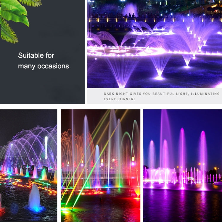 18W Landschaft Farbwechselring LED Edelstahl Unterwasserbrunnenlicht (Bunt)