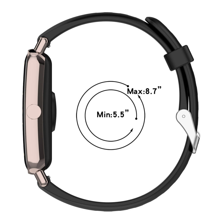 Sandsberg | Für Huawei Watch Fit Mini 16mm Silikon-Uhrenarmband (Lila)