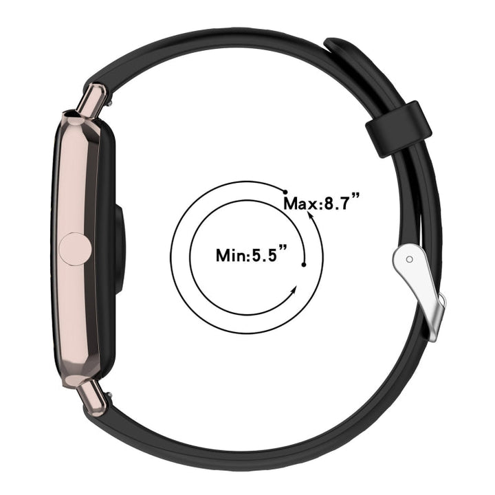 Sandsberg | Für Huawei Watch Fit Mini 16mm Silikon-Uhrenarmband (Lila)