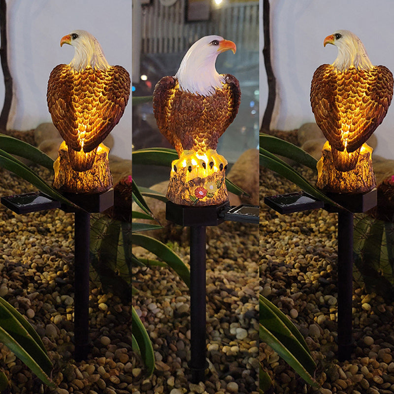 Karnz | Adlerfigur Garten Solar Post