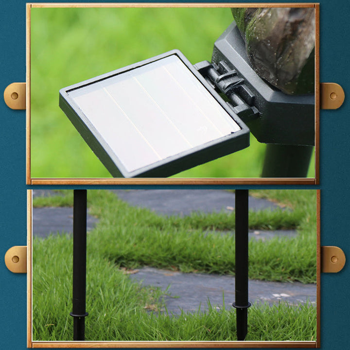 Karnz | Adlerfigur Garten Solar Post