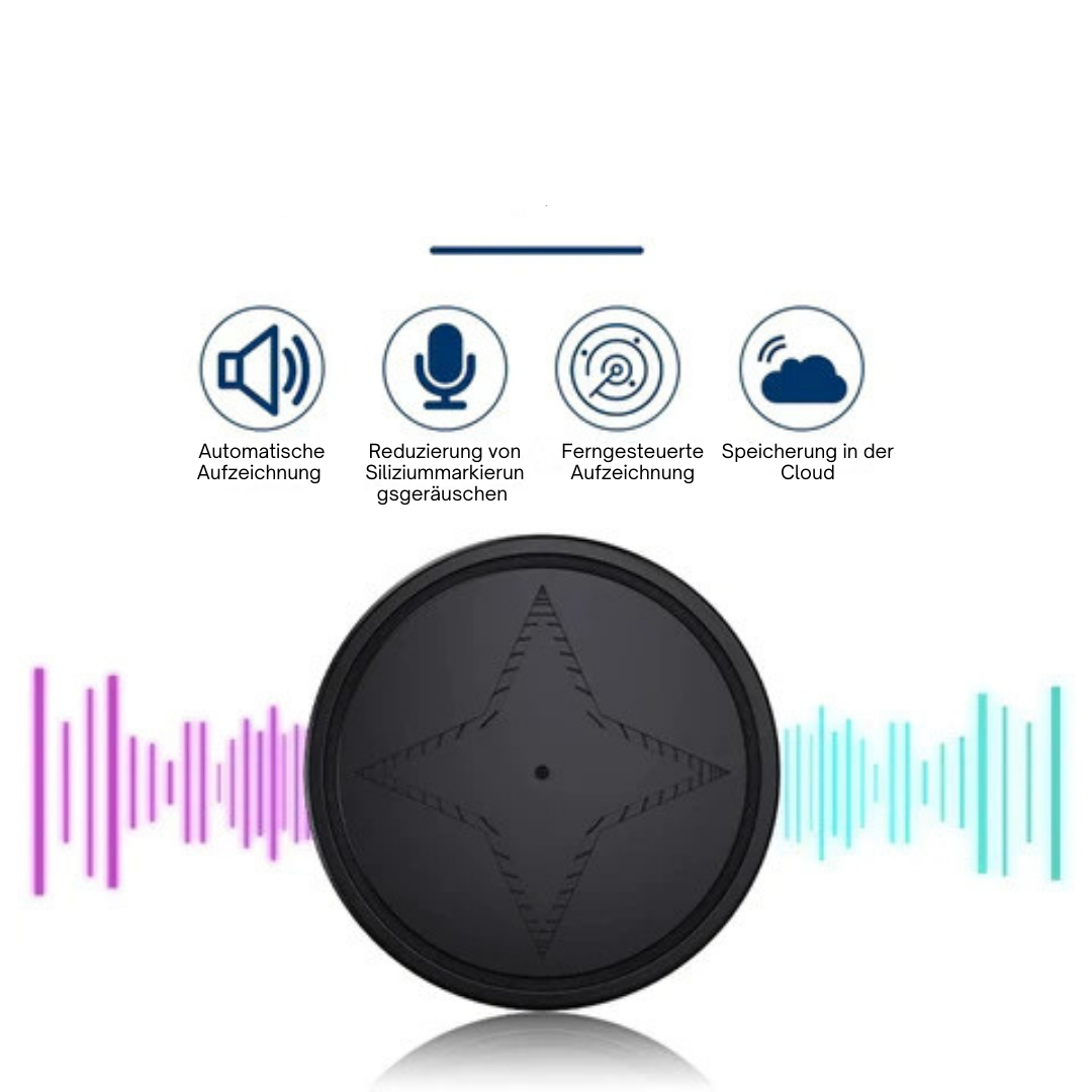 TrackMaster - Mini Drahtloser GPS-Tracker mit Magnetmontage