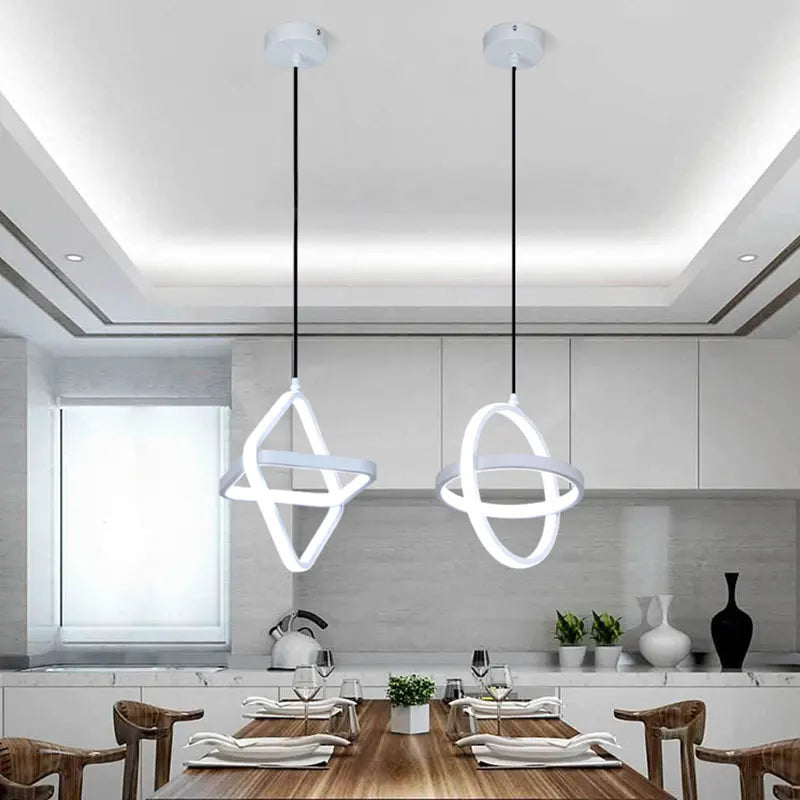 Moderne LED Hängelampe – Minimalistische Pendelleuchte für Wohnzimmer und Esszimmer | Karnz