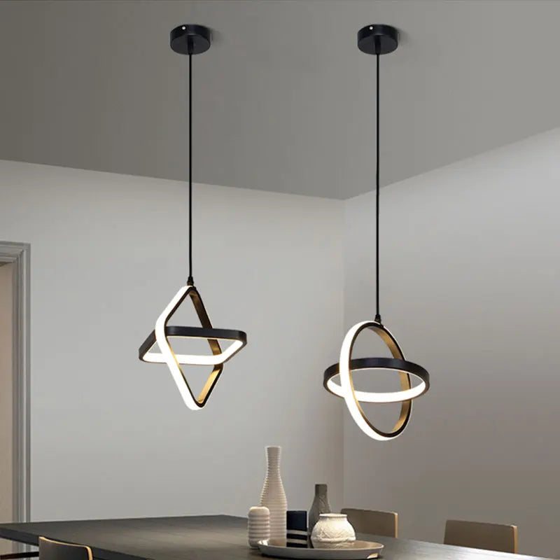 Moderne LED Hängelampe – Minimalistische Pendelleuchte für Wohnzimmer und Esszimmer | Karnz