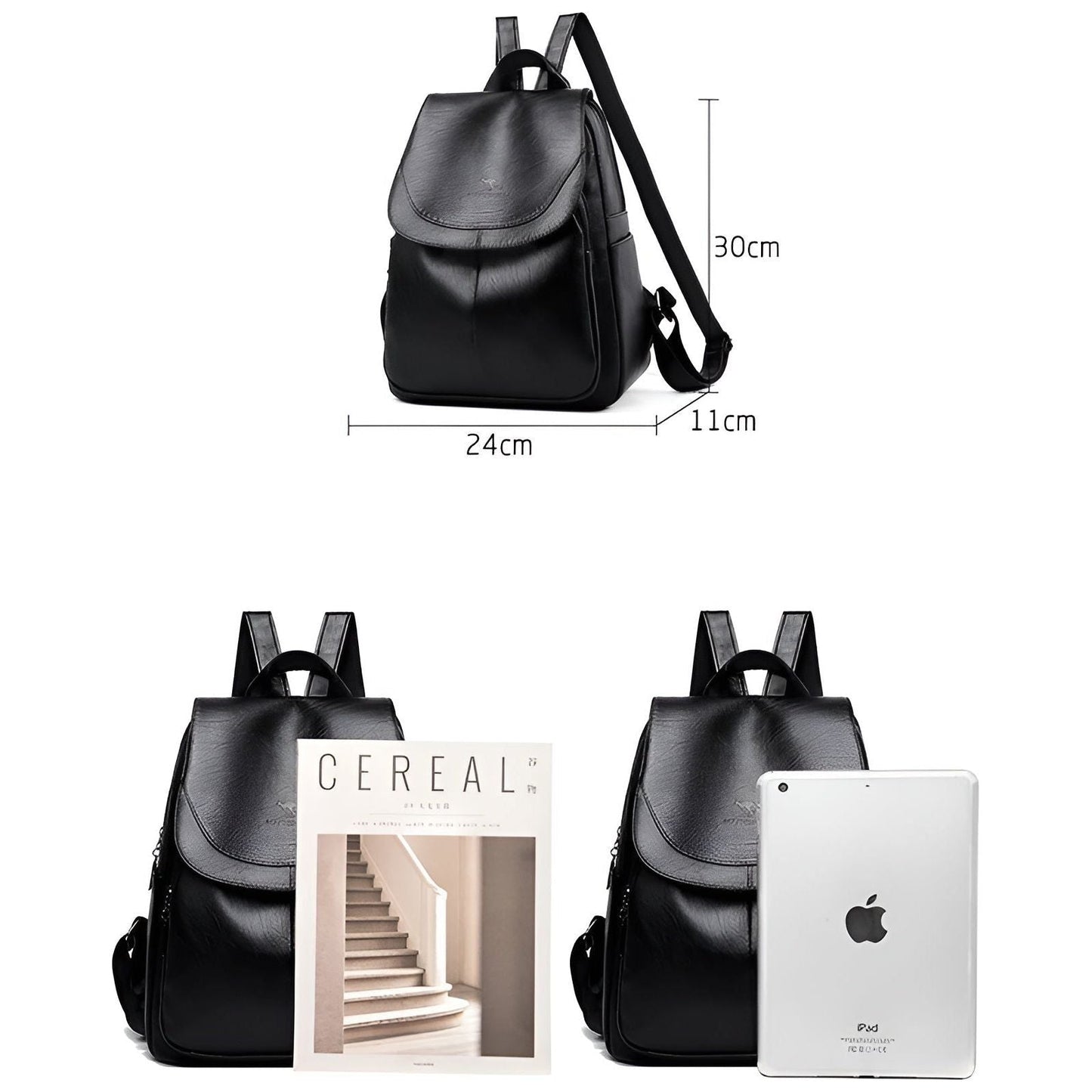 Damen-Lederrucksack – Elegant und praktisch | Perfekt für Alltag und Büro