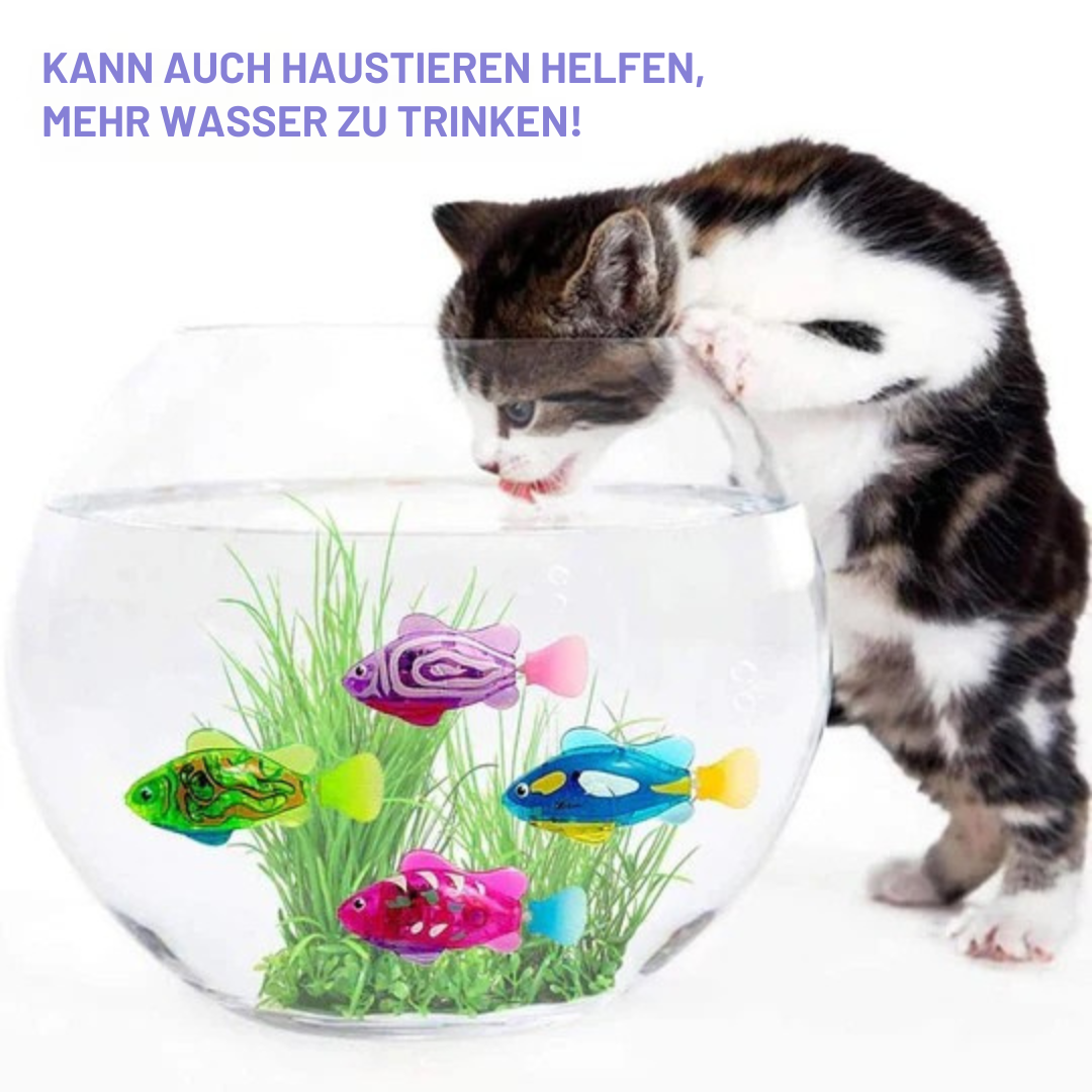 Elektronischer Schwimmfisch mit LED-Licht Karnz