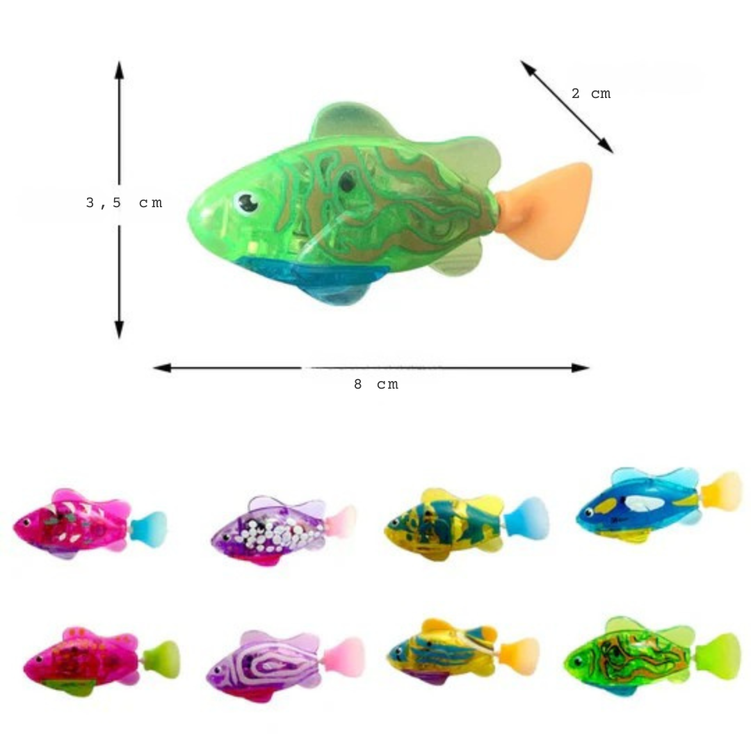 Elektronischer Schwimmfisch mit LED-Licht Karnz