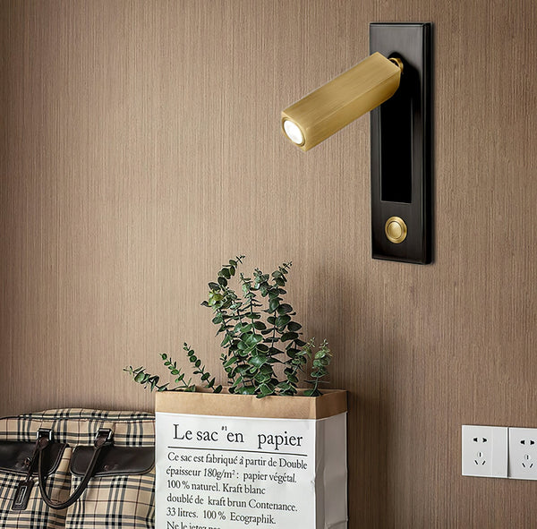 Minimalistische LED-Wandlampe – Moderne Wandleuchte mit schlichtem Design für Innenräume | Karnz