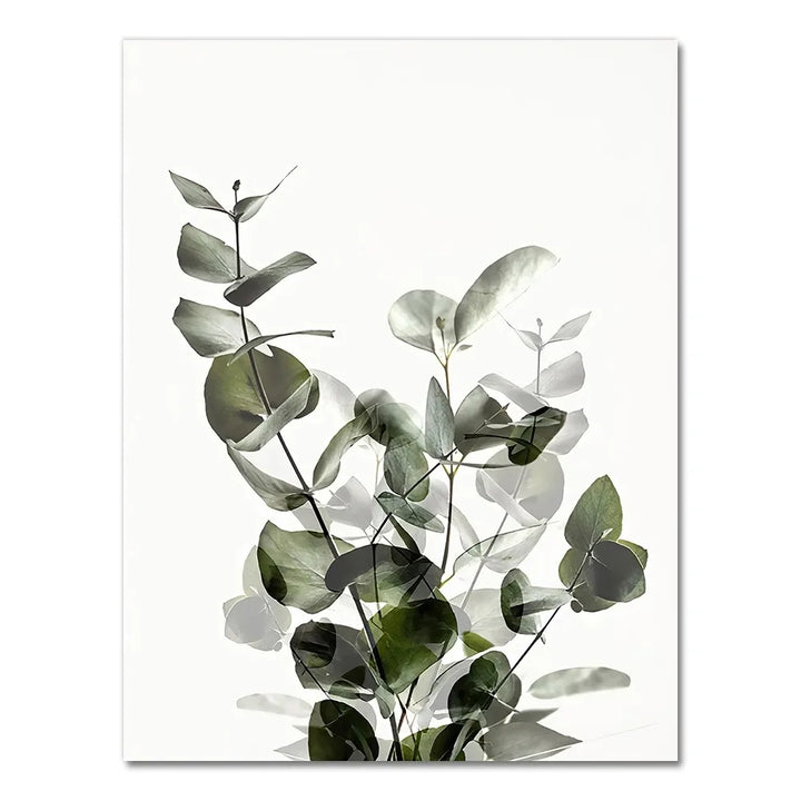 Jeder Neue Tag Eukalyptusgrüne Blätter Wandkunst Feine Kunstleinwanddrucke Inspirierende Zitate Poster Bilder Für Wohnzimmer Zuhause Büro Kunstdeko