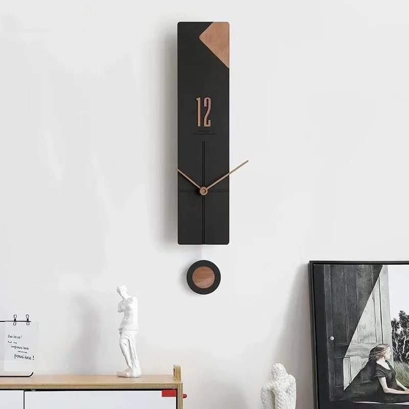Einfache Wanduhr