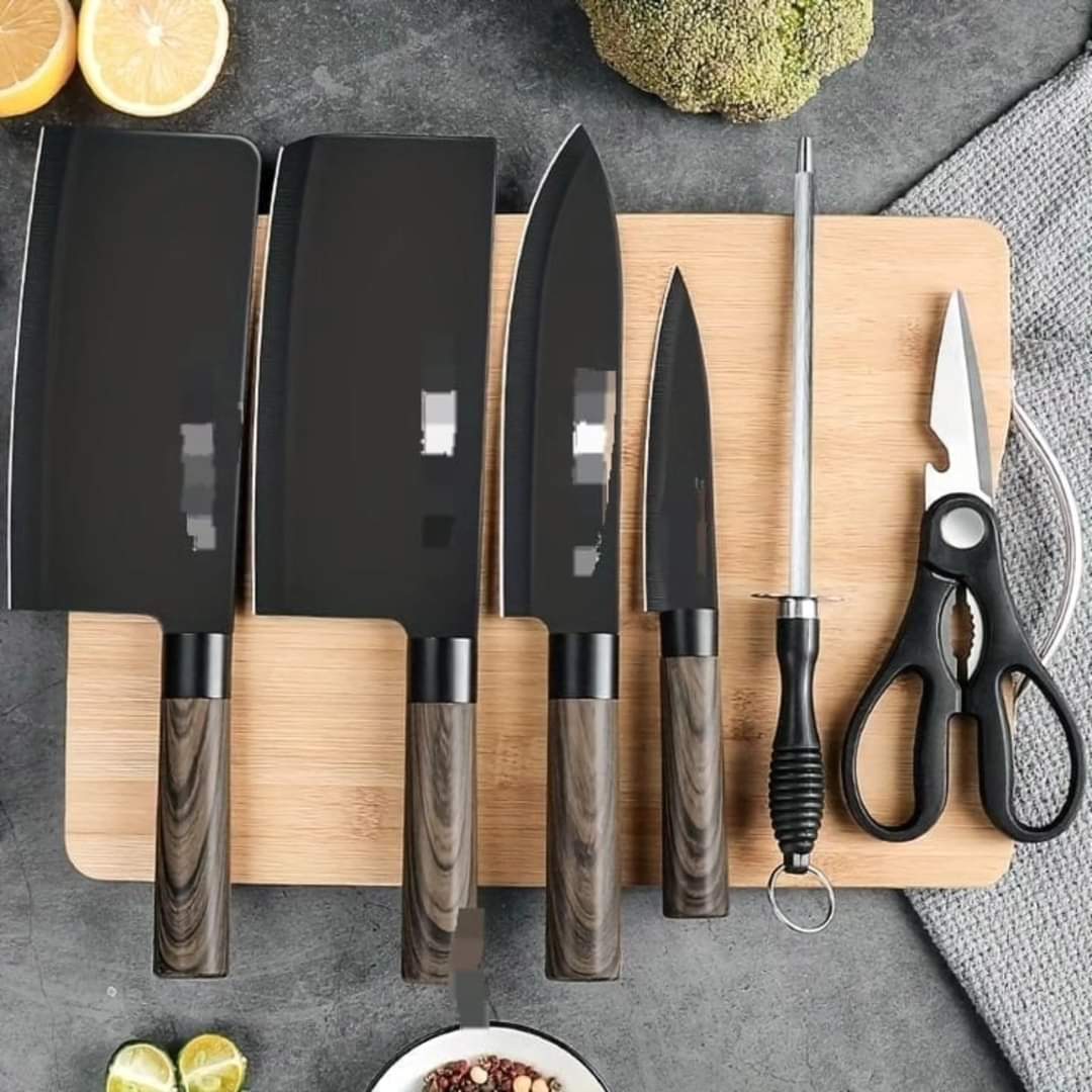 7-teiliges Kochmesserset