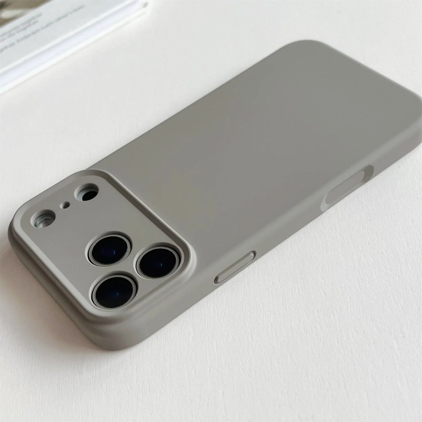 Farbenfrohe, stoßfeste Silikonhülle für die iPhone 16 & 17 Serie