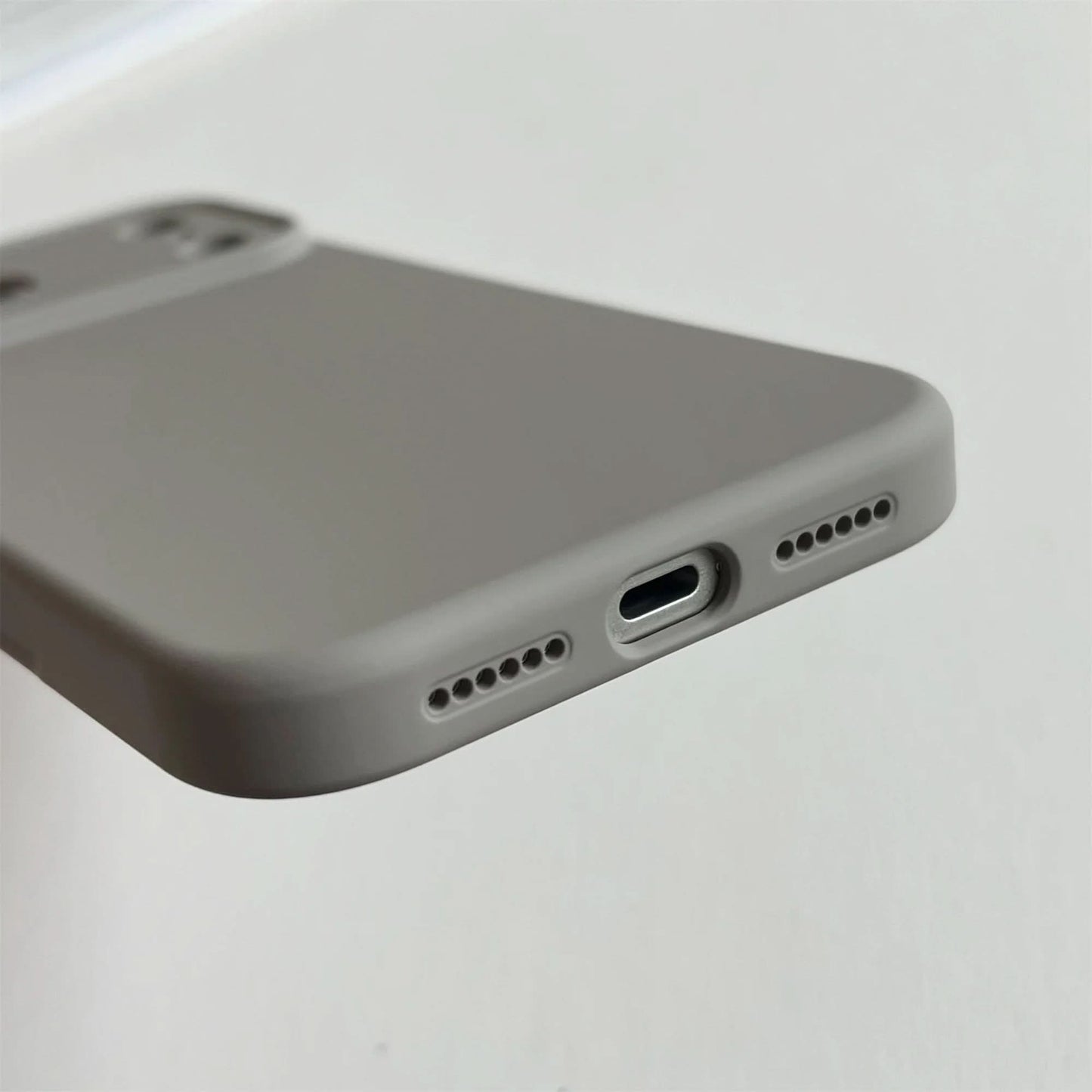 Farbenfrohe, stoßfeste Silikonhülle für die iPhone 16 & 17 Serie