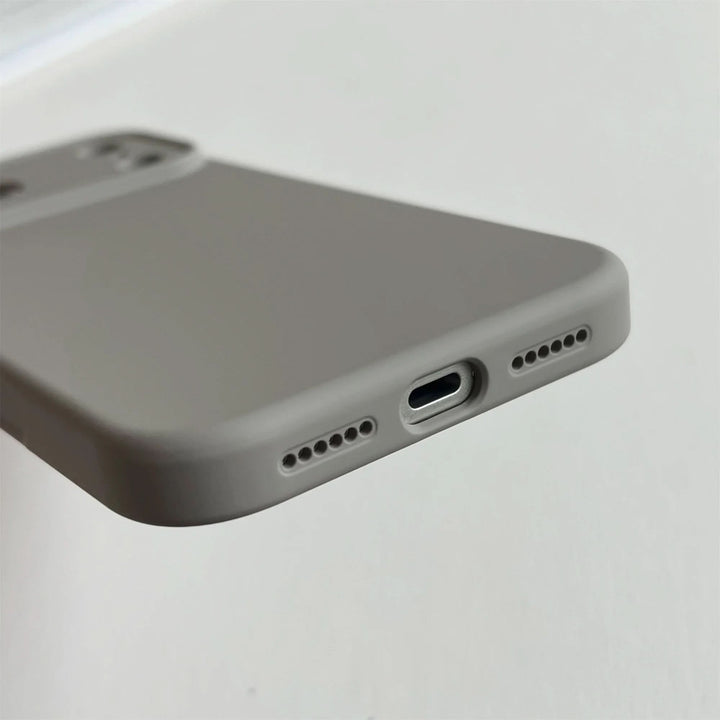 Farbenfrohe, stoßfeste Silikonhülle für die iPhone 16 & 17 Serie