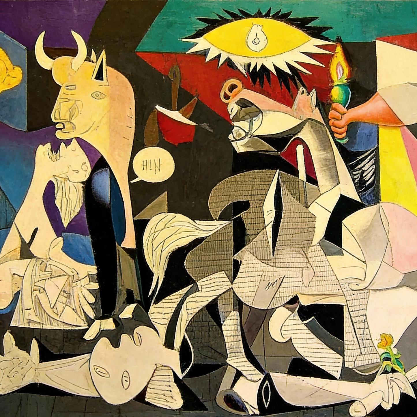 Guernica Picasso Leinwandbild