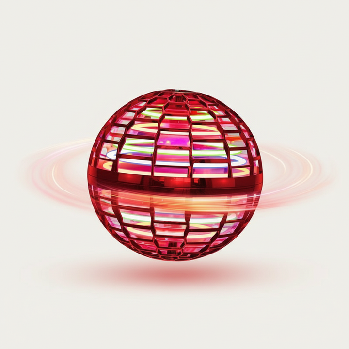 Karnz | Professional Hoverball | Fliegender Orb mit LED-Effekten | Aerodynamisches Bumerang-Design | Bruchfestes Gehäuse | USB-Wiederaufladbar | Interaktives High-Tech Spielzeug