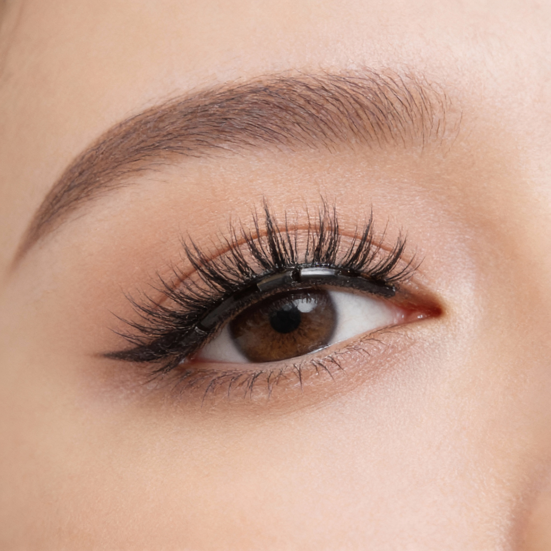 Karnz | Professional Magnet-Wimpern-Set | Kleberfrei & Wiederverwendbar | 3D-Volumen-Effekt | Inkl. Präzisions-Applikator | Wind- & Wasserfest | Hypoallergen