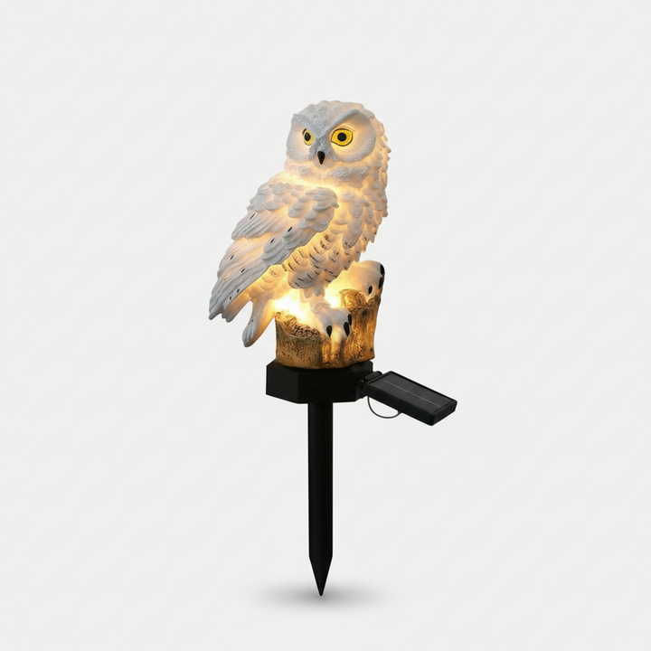 OwlGlow Solar-Gartenlampe