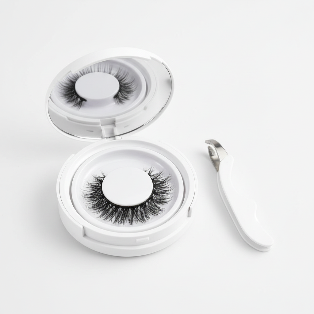 Karnz | Professional Magnet-Wimpern-Set | Kleberfrei & Wiederverwendbar | 3D-Volumen-Effekt | Inkl. Präzisions-Applikator | Wind- & Wasserfest | Hypoallergen