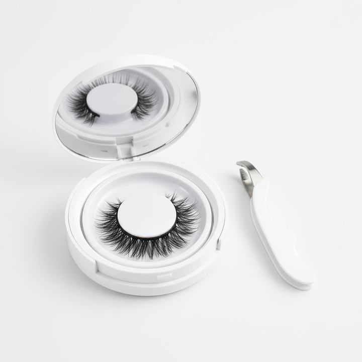Karnz | Professional Magnet-Wimpern-Set | Kleberfrei & Wiederverwendbar | 3D-Volumen-Effekt | Inkl. Präzisions-Applikator | Wind- & Wasserfest | Hypoallergen