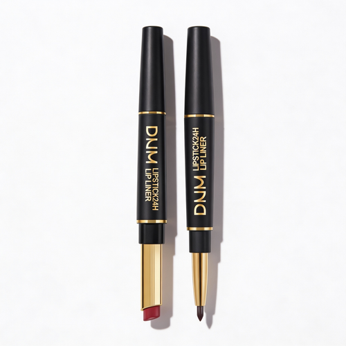Karnz | 2-in-1 Dual-Lippenstift & Konturenstift | Matte Textur & Long-Lasting Finish | Hochpigmentiert & Wasserfest | 12 Farbvarianten für Präzisions-Makeup