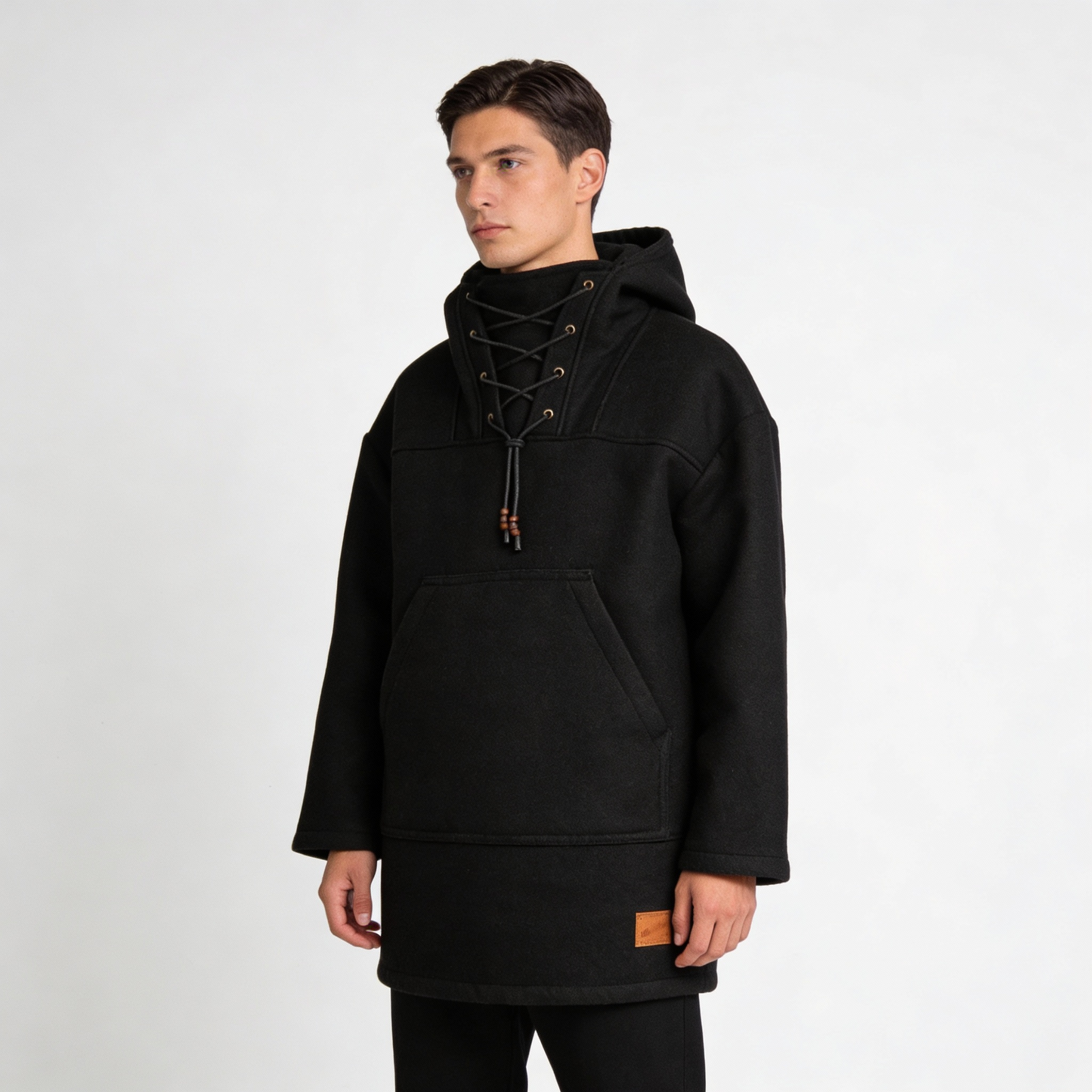 Boreal Windrak Woolanorak Jacke | 650 g/m² schwere Wolle | 28 µm windabweisende Oberbekleidung | Technischer Jagd- und Expeditions-Smock