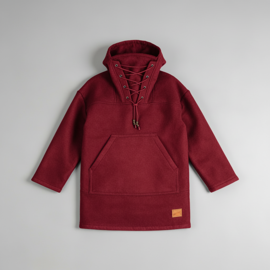 Boreal Windrak Woolanorak Jacke | 650 g/m² schwere Wolle | 28 µm windabweisende Oberbekleidung | Technischer Jagd- und Expeditions-Smock