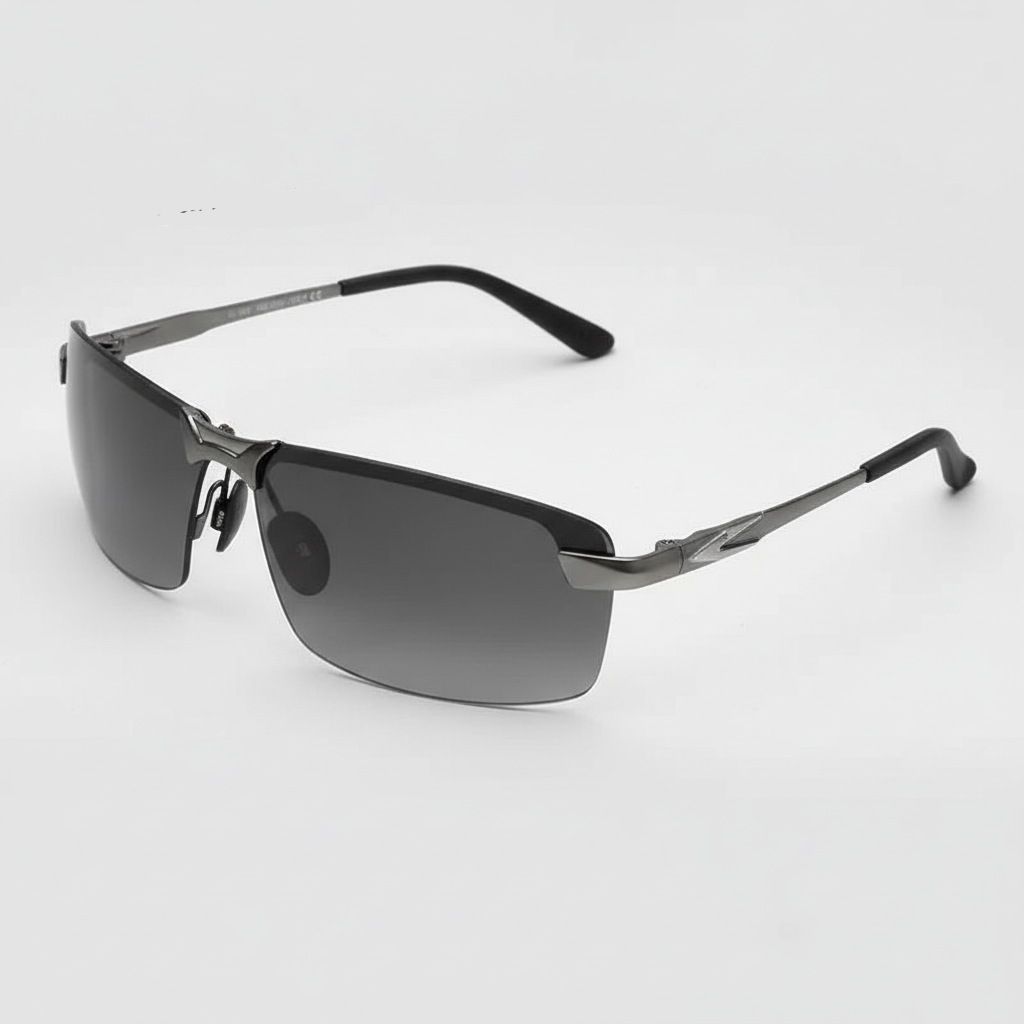 Karnz | Polarisierte Photochrome Sonnenbrille | UV400 Schutz | Automatische Lichtanpassung (Tag & Nacht) | Intelligente Blendreduktion für Autofahrer & Outdoor