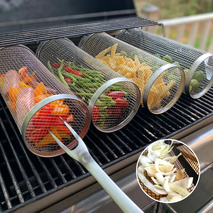 Zylindrischer Grillkorb | Karnz