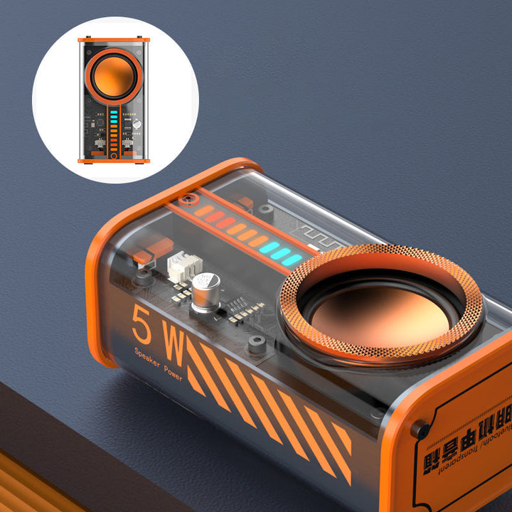 Transparenter kabelloser Mecha-Bluetooth-Lautsprecher | Karnz