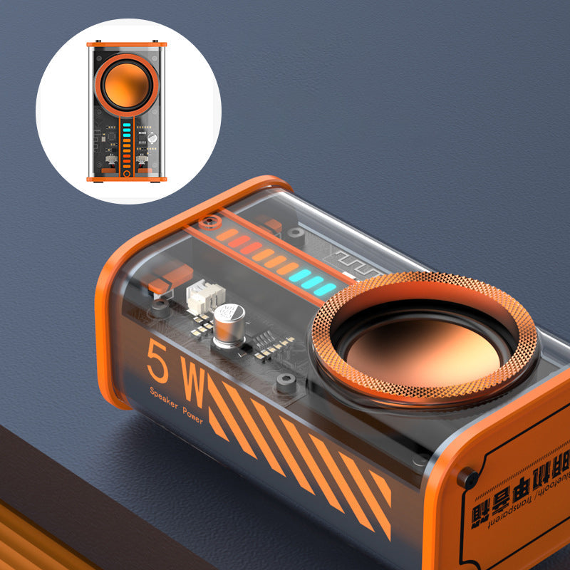 Transparente drahtlose Mecha Bluetooth-Lautsprecher | Karnz