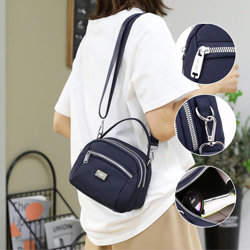 Leichte Schultertasche aus robustem Nylon