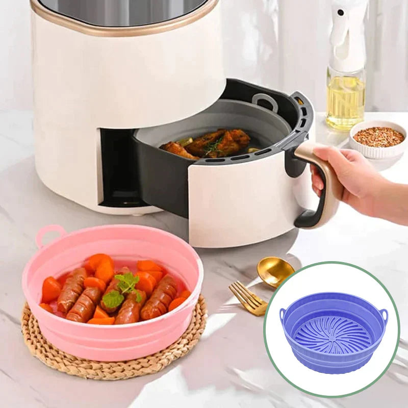 Air Fryer Silikon Grillpfanne Wiederverwendbare Backform | Karnz