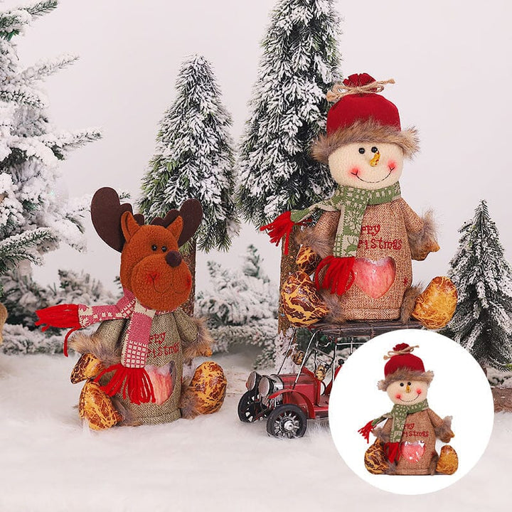 Weihnachtsgeschenktüten Reißverschlussdesign | Karnz