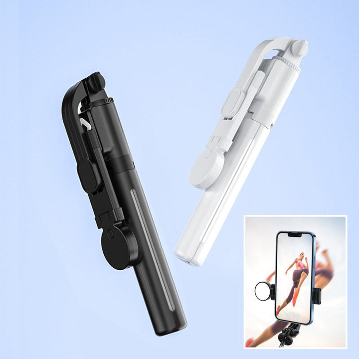Selfie-Stick mit LED-Fülllicht | Karnz