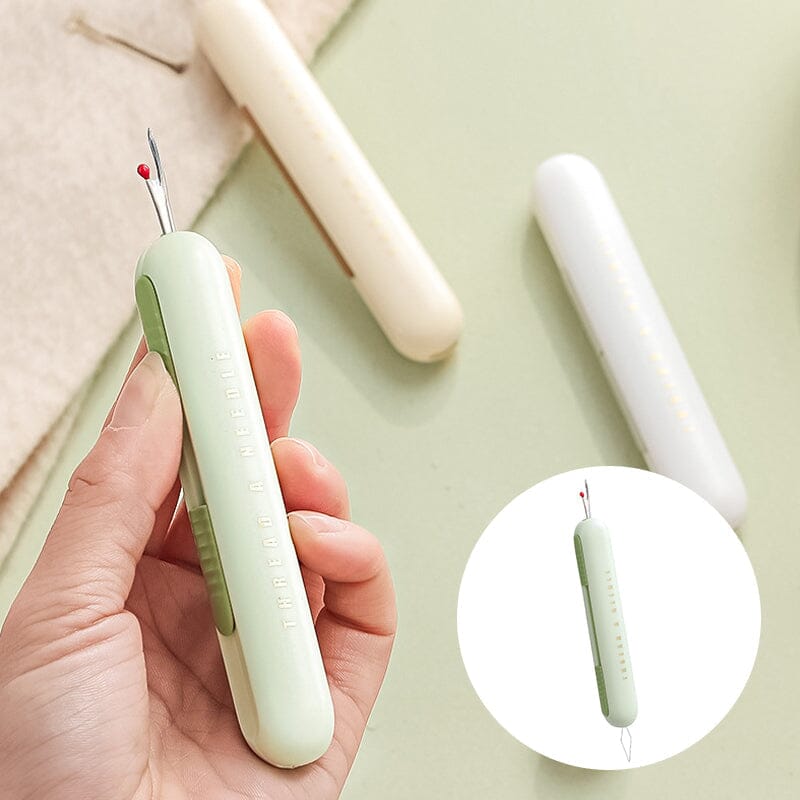 2 in 1 Nadel Einfädler Nahttrenner | Karnz