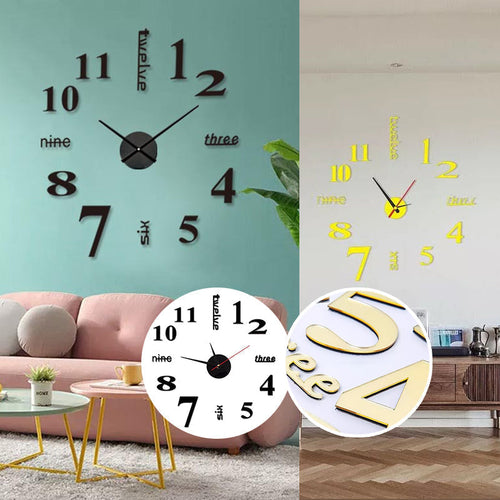 DIY Moderne Die-freie Wanduhr | Karnz