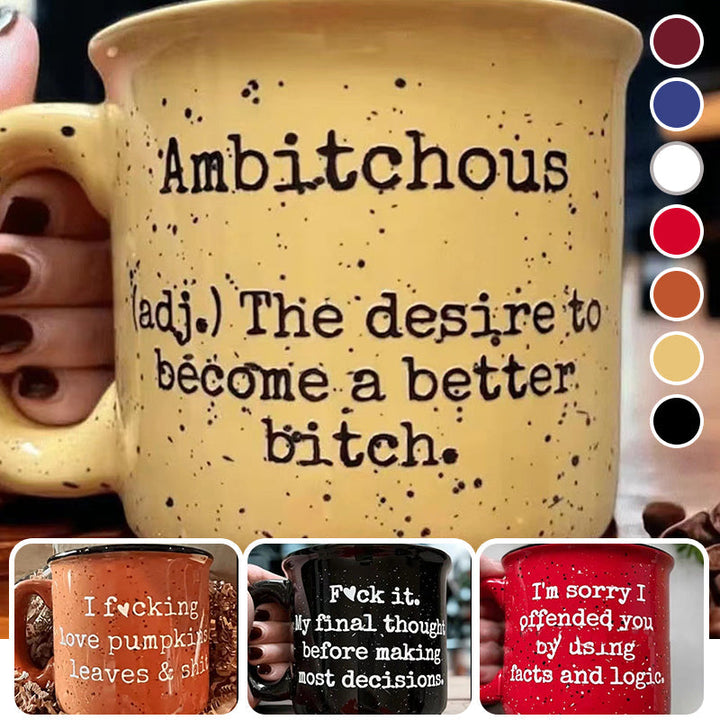 Lustige Kaffeetasse - Einzigartiges Scherzgeschenk | Karnz