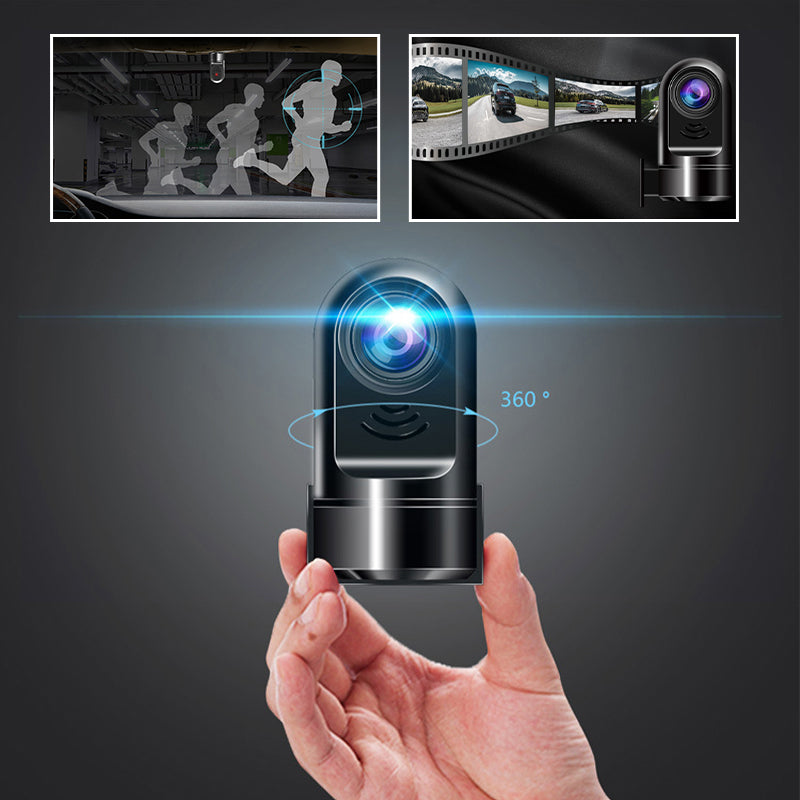 1080P HD Mini ADAS Dashcam mit 360° Drehfunktion