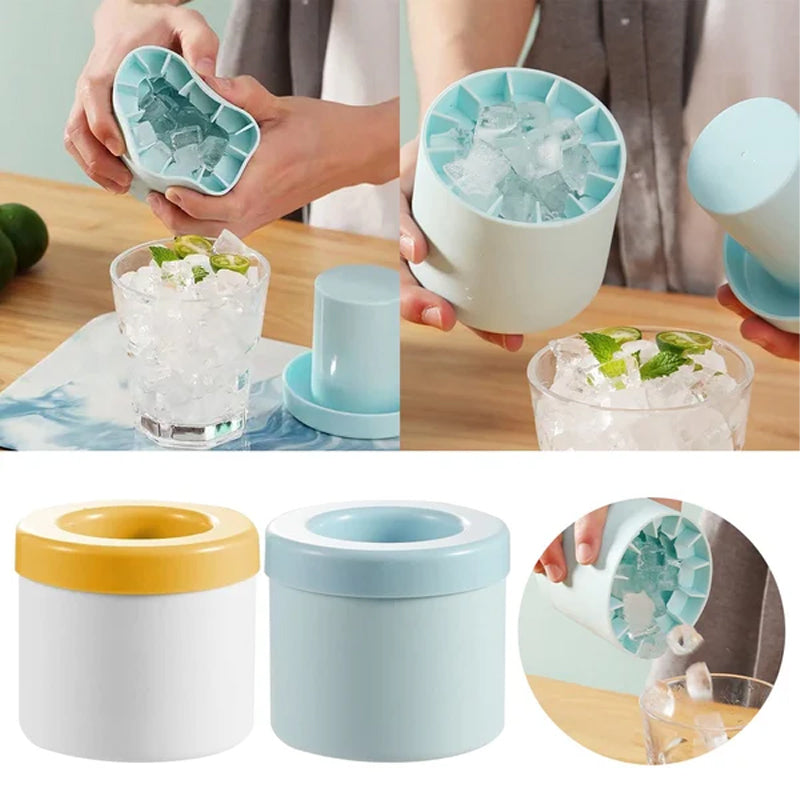 Silicone-Eiswürfelbereiter Becher | Karnz