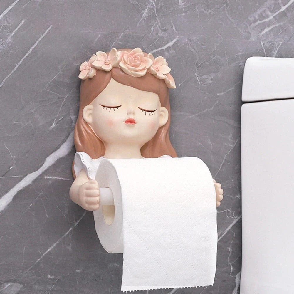 Märchen Mädchen Toilettenpapierhalter Karnz