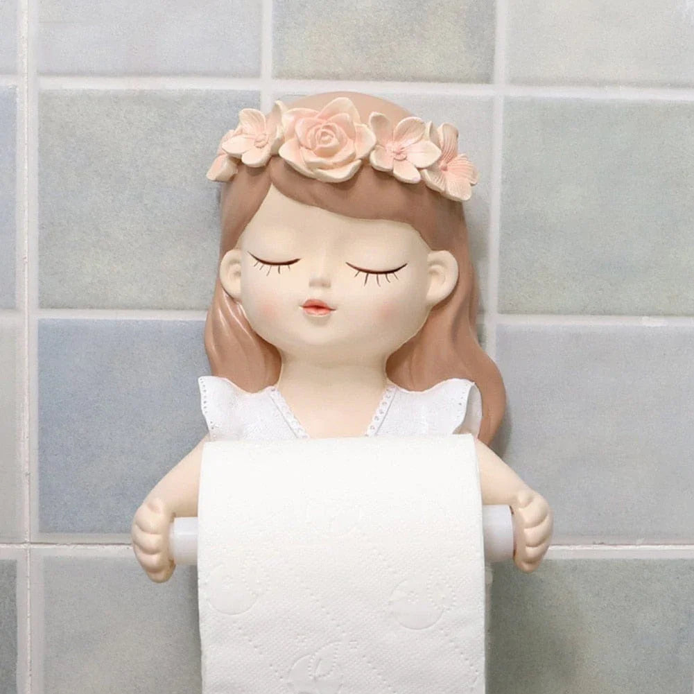 Märchen Mädchen Toilettenpapierhalter Karnz