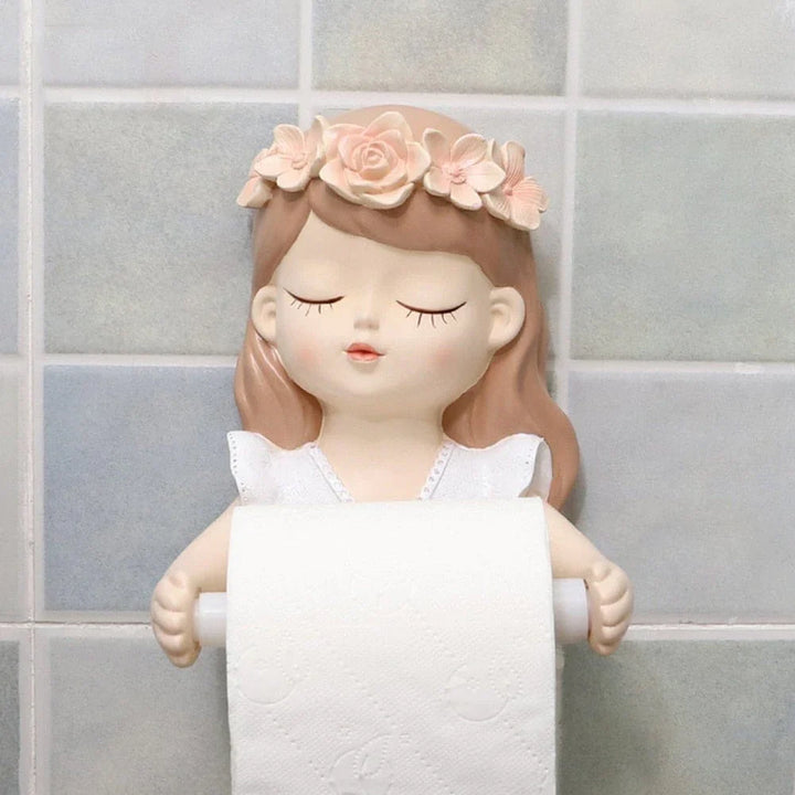Märchen Mädchen Toilettenpapierhalter Karnz